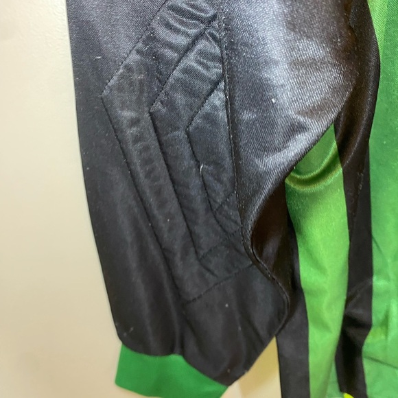 Rare vintage 1997-98 Manchester United Champions League UEFA sharp stripe goalie - Picture 13 of 13